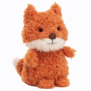 Jellycat Little Fox Plush and Soft 7x4" BNWT Authentic